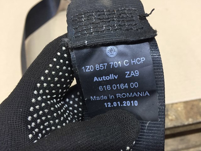 Ремінь безпеки передній лівий 1Z0857701CHCP VAG