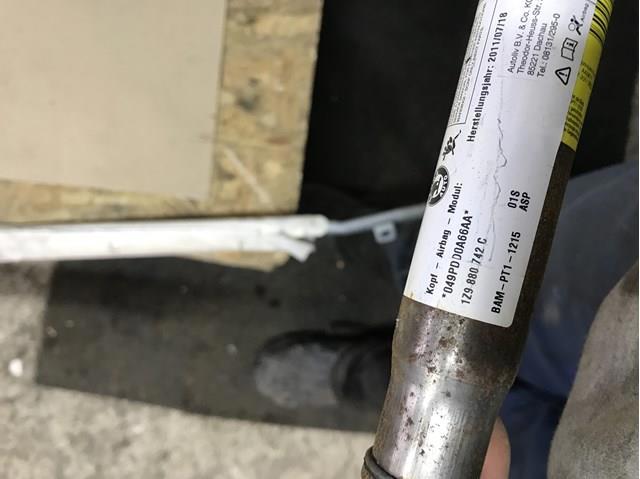 Подушка безпеки, збоку, права, AIRBAG 1Z9880742C VAG