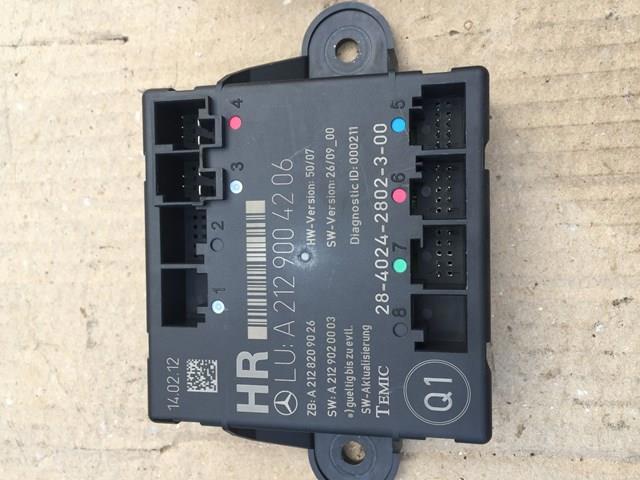 Блок комфорту задніх дверей 2129004206 MERCEDES