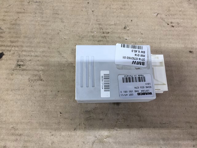 Блок керування пневмопідвіскою 37146793163 BMW