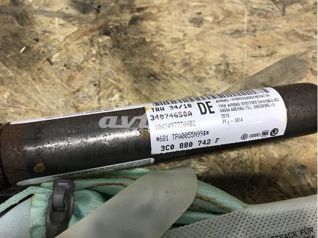 Подушка безпеки, збоку, права, AIRBAG 3C0880742F VAG