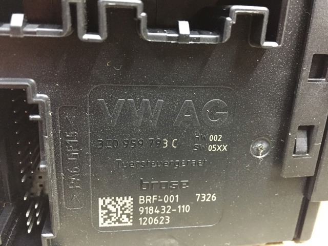 Склопідйомники гідравлічні 3C0959793C VAG