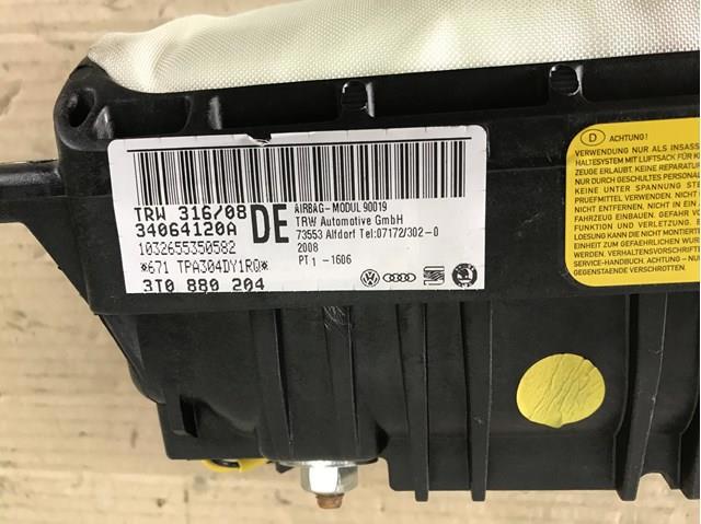 Подушка безпеки, пасажирська, AIRBAG 3T0880204A VAG