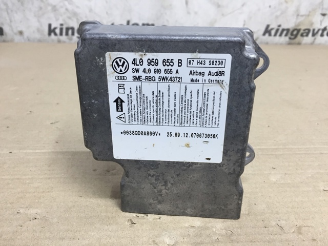 Модуль-процесор керування подушки безпеки 4L0959655B VAG
