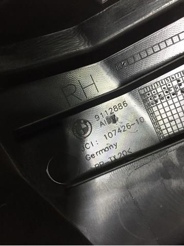 Обшивка стійки кузова внутрішня, задня права 51439125960 BMW