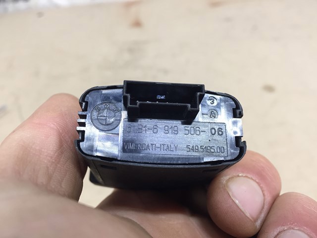 Кнопка аварійної сигналізації 61316919506 BMW