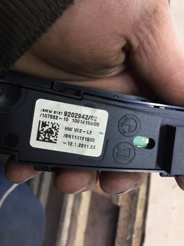 Блок упавленія автосвітла 61319202949 BMW