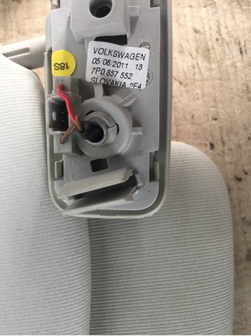 Козирок сонцезахисний автомобіля 7P08575522F4 VAG