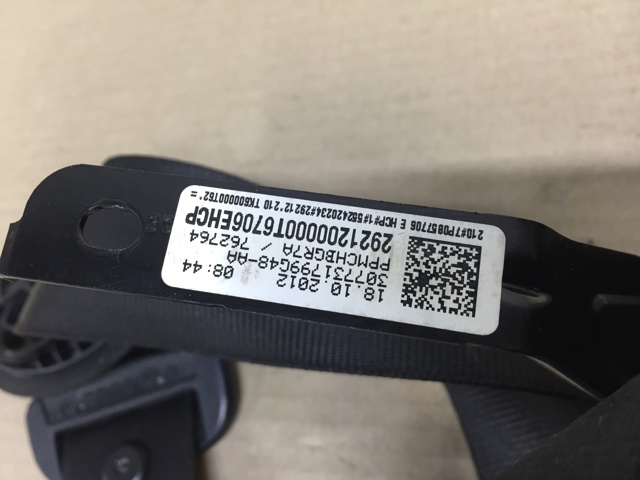 Ремінь безпеки передній правий 7P0857706EHCP VAG