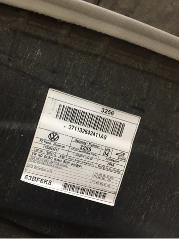 Облицювання стелі 7P6867501AA6K8 VAG