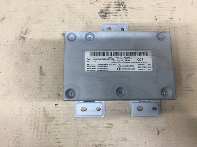 Блок керування мультимедійний A1729009302 MERCEDES