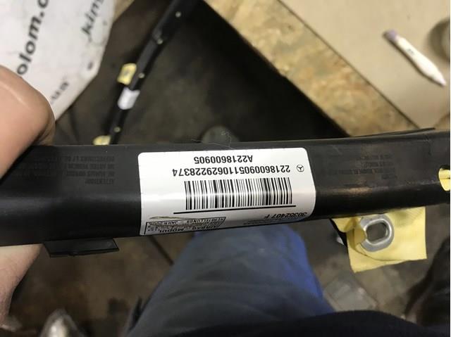 Подушка безпеки, бічна, ліва, AIRBAG A2218600905 MERCEDES