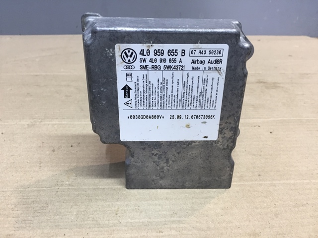 Модуль-процесор управління подушки безпеки 4L0959655B VAG