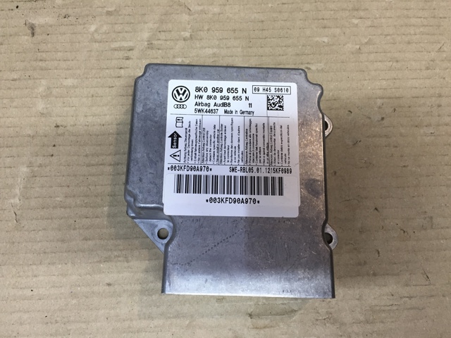 Модуль-процесор керування подушки безпеки 8K0959655N VAG