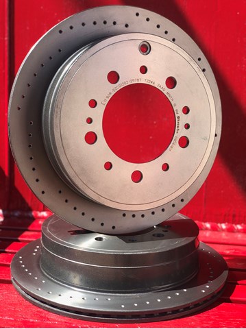 Диск заднього гальма 09B63111 BREMBO