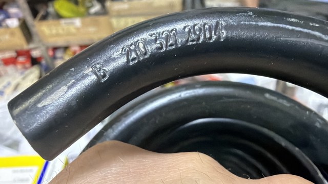 Пружина амортизатора передняя 319543 K+F