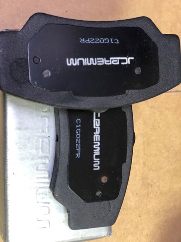 Колодки передні C1G022PR JC PREMIUM