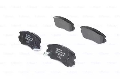 Колодки гальмівні дискові комплект 0986424815 BOSCH