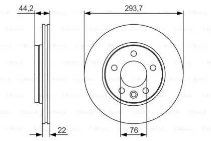Дискові гальма 0986479S06 BOSCH
