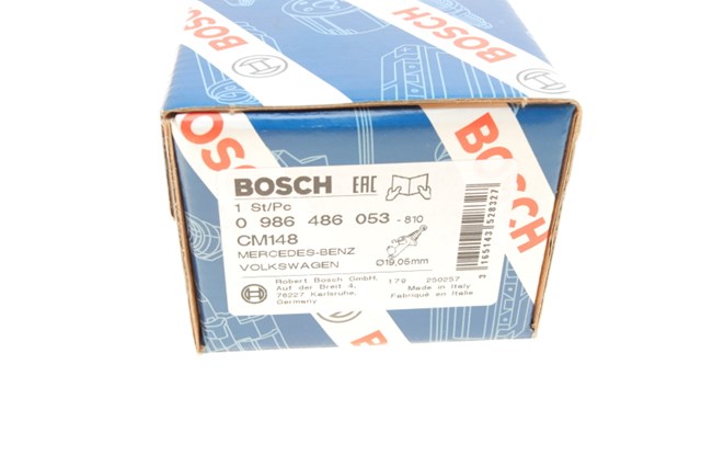 Циліндр зчеплення, головний 0986486053 BOSCH