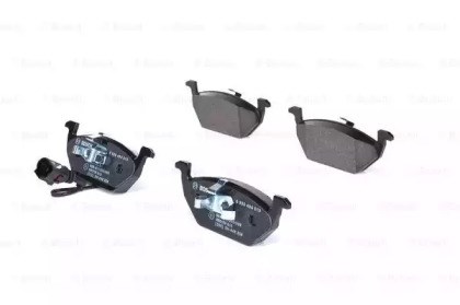 Колодки гальмівні дискові комплект 0986494019 BOSCH