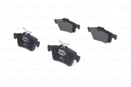 Задні дискові колодки 0986494528 BOSCH