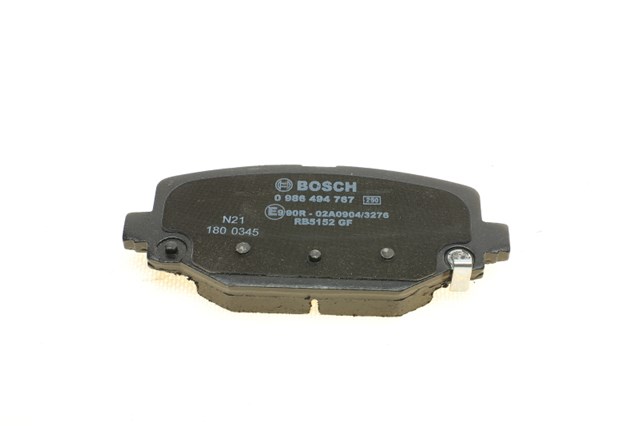 Колодки на гальмо задній дисковий 0986494767 BOSCH