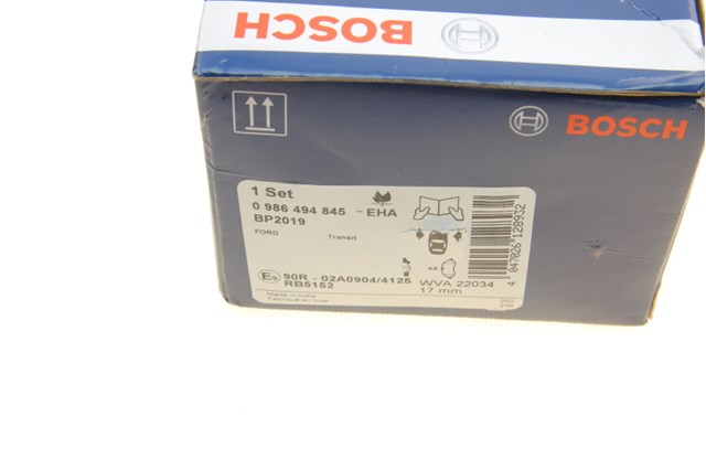 Гальмівні колодки 0986494845 BOSCH