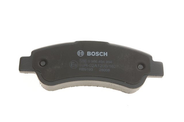 Задні гальмівні колодки 0986494994 BOSCH