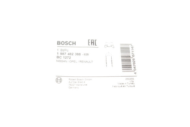Трос ручного гальма задній, правий 1987482388 BOSCH