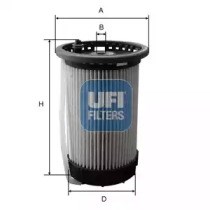 Фільтр-відстійник палива грубої очистки 2606500 UFI