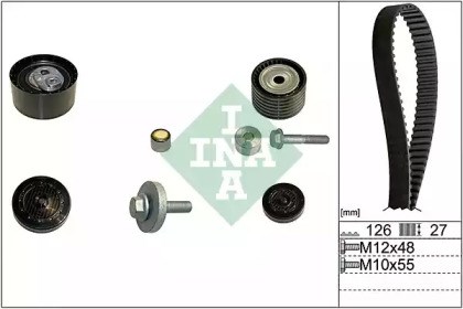 Ремни ГРМ 530063810 INA