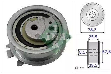 Ролик натягувач 531082510 INA