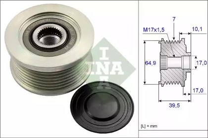 Муфта генератора 535017710 INA