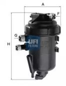 Корпус паливного фільтра 5517800 UFI