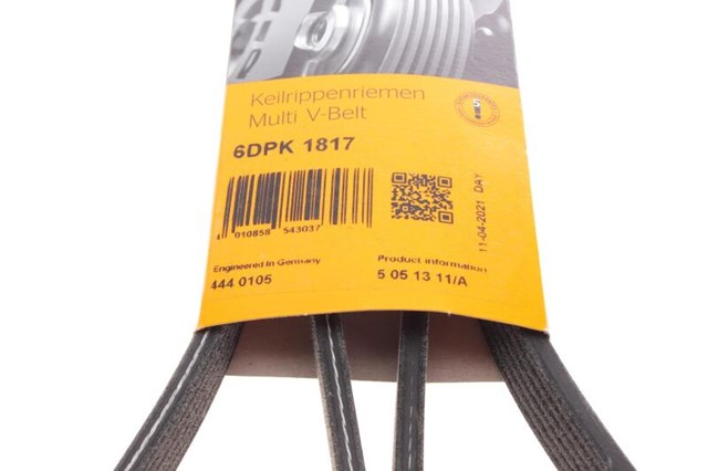 Ремінь кондиціонера 6DPK1817 CONTINENTAL