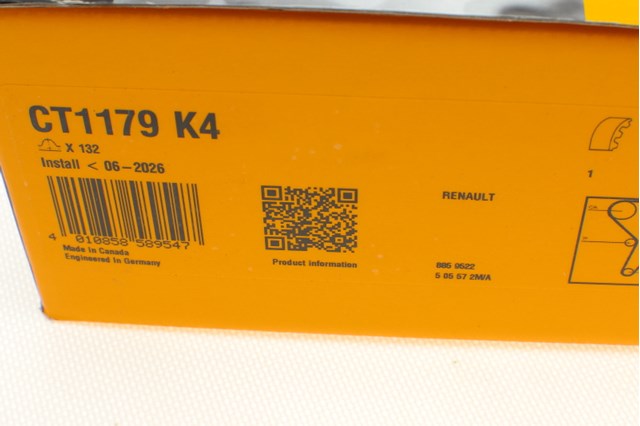 Ремкомплект ГРМ CT1179K4 CONTINENTAL