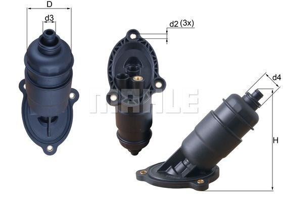 Фільтр АКПП HX155 MAHLE