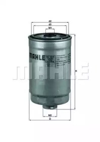 Фільтр паливний KC1011 MAHLE