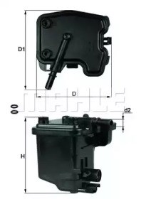 Фільтр тонкого очищення палива KL431D MAHLE