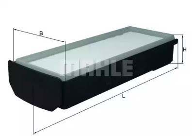 Фільтр повітряний LX27961 MAHLE