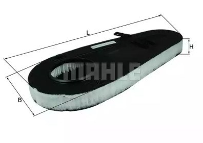 Система автоматичного очищення повітряного фільтра LX3598 MAHLE