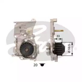 Ремкомплект ГРМ VKMC06021 SKF