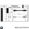 Піввісь задня, права  на BMW 1 coupe (E82) (10.06 - 10.13) 128 I N52 B30 A 33217547074