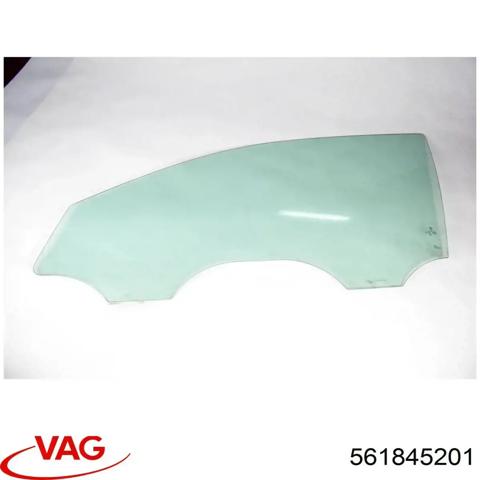 Скло передніх дверей, лівою 561845201 VAG