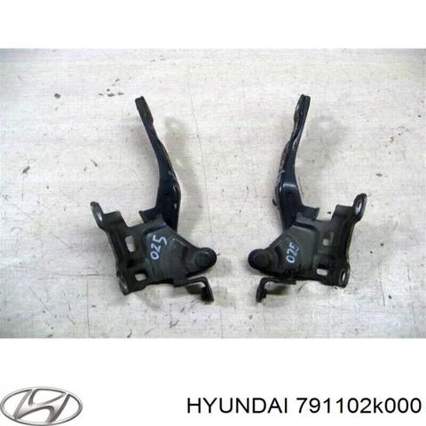 Завіс капота, лівий 791102K000 HYUNDAI
