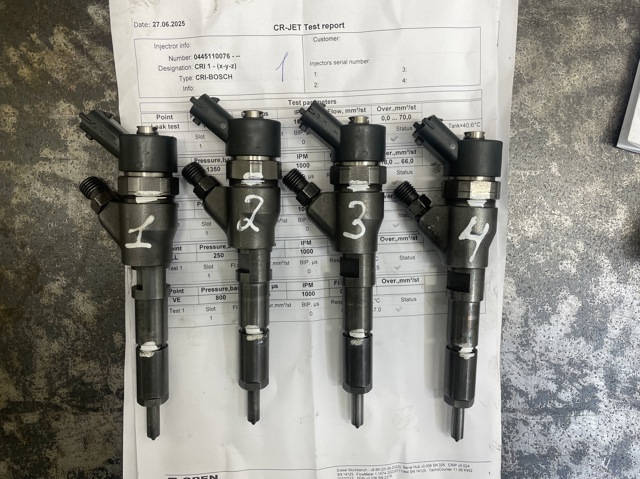 Форсунка дизельна в зборі, розпилювач + тримач 0445110076 PEUGEOT