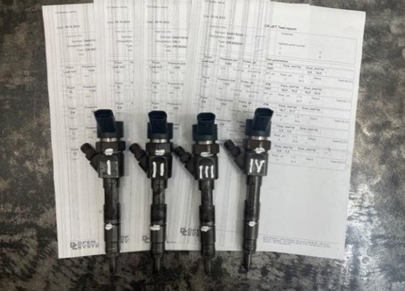 Форсунки електромагнітні 0445110146 RENAULT