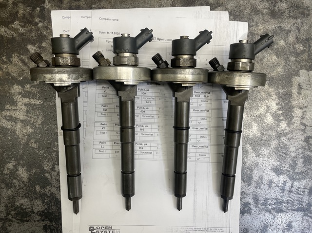 Форсунка дизельна в зборі, розпилювач + тримач 0445110284 BOSCH