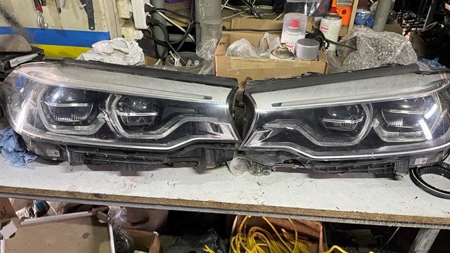 Основна фара в зборі ліва 63117214953 BMW